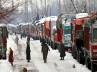 kashmir, kashmir, kashmir heaved a sigh of relief finally, Snow