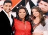 Oprah's Next Chapter, Chat Queen in Mumbai, talk show chat show queen creates flutter in b town escorted by the bachchans, Oprah winfrey