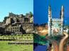 Qutub Shahi Tombs, Golconda Fort, golconda charminar qs tombs to get world heritage status, Qutub shahi tombs