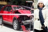 Accidents, Accidents, a woman rams audi into cab 2 killed 4 injured, Accidents