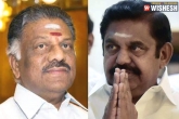 EPS, AIADMK merger, merger negotiations of aiadmk factions seem to be non starter, Madras high court
