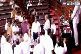 Rajya Sabha, walkout, aiadmk walk out from rajya sabha, Gst bill