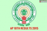AP 10th results, AP SSC results 2015, ap 10th results out, Ssc