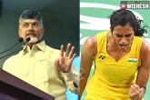 olympics, credit, ap cm takes credit of p v sindhu s victory, Olympics