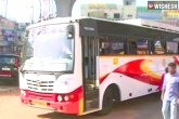 APSRTC services, TSRTC updates, ap and telangana interstate bus services to resume soon, Tsrtc