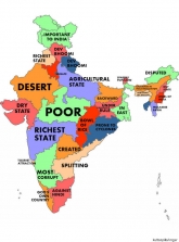 India in Worlds eye, India Google search, what the world thinks of indian states as per google search, Google search