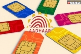 Aadhaar E-KYC, Supreme Court, aadhaar sim linking should be done by feb 6 centre to sc, Aadhaar