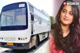 Anushka Shetty, Anushka Shetty, tn police officals seize actress anushka shetty s caravan, Anushka shetty