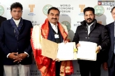 Adani Group Revanth Reddy, Adani Group news, adani group to invest rs 12 400 crore in telangana, Ub group
