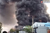 Agarwal Rubber Industry fire, Agarwal Rubber Industry loss, fire mishap in a rubber industry in patancheru, Fire mishap
