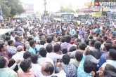 Amaravati news, Amaravati incidents, amaravati erupts with protests after three capital announcement, Amaravati protests