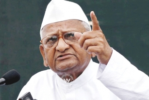 Anna Hazare Campaign against Modi Government