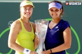 Martina Hingis, Miami Open Trophy, another milestone for sania mirza, Martina hingis
