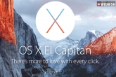 Apple's latest OS, technology updates, apple s latest os os x el capitan, Operating system