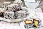 preparation of Australian dessert recipes, preparation of dessert recipes, aussie lamington chocolate coconut cake, Chocolate