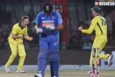 India Vs Australia news, India Vs Australia, australia upsets india clinches odi series, Fifth odi