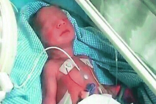 Newborn Baby Wrapped in Polythene Found in a Bin