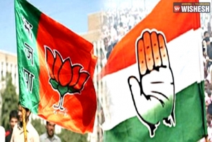 BJP Ahead In The Close Fight With Congress In Karnataka Polls