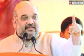 Telangana, BJP, only bjp can transform the state into golden telangana amit shah, Golden telangana