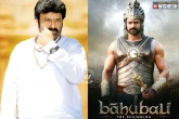 Balayya support to Baahubali, Telugu cinema reviews, balayya s master plan behind supporting baahubali, Movie reviews