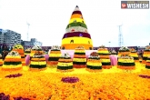 Festivals Of India, Spirituality, bathukamma telangana s floral festival, Bathukamma procedure