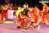 Pro Kabaddi League 2016, Bengaluru Bulls, telugu titans faced defeat against bengaluru bulls 28 30, Bulls