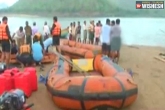 Boat Mishap in East Godavari news, Kondamodalu news, 23 missing in boat mishap in east godavari, Mishap