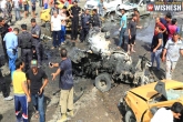 Death, injury, bomb blast in baghdad 17 killed dozens injured, Baghdad