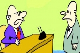 Jokes, Computer jokes, employee punch to over intelligent boss, Computer