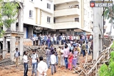 Hyderabad, Hyderabad, flash news building collapse in kphb 3 killed 4 injured, Building collapse