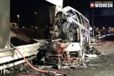 death, death, bus crash in italy 16 killed 40 injured, Injury