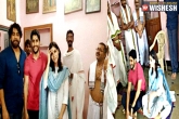 Samantha, marriage, chaitanya and samantha perform auspicious pooja, Auspi