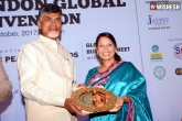 Golden Peacock Award, Institute Of Directors, chandrababu receives prestigious golden peacock award, Nara bhuvaneswari