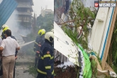 Mumbai plane crash news, Mumbai plane crash, chartered plane crashes in mumbai s ghatkopar, Plane crash