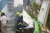 Mumbai plane crash news, Mumbai's Ghatkopar, chartered plane crashes in mumbai s ghatkopar, Plane crash