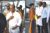 2.0 movie look launch, Staff, chennai airport staff get lucky to meet rajinikanth, Lucky