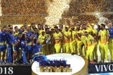 CSK, IPL 2018 news, chennai super kings trashes sunrisers to win third ipl title, Csk