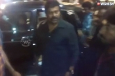 Brucelee audio function, Chiranjeevi scolding fans, after nagababu now chiranjeevi scolds fans, Bruce