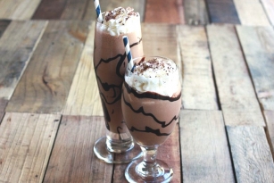 Preparation of Chocolate Malt Milkshake