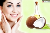 coconut oils reduces dark circles, coconut oil as smoothening agent, coconut oil benefits for skin, Smooth