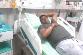 movie, Prudhvi, comedian prudhvi injured hospitalized, Minor accident
