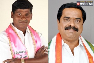 TRS MLA slaps Congress MLA, district bandh