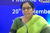 Corporate tax relief announcements, Nirmala Sitharaman, corporate tax relief for domestic companies announced, It companies