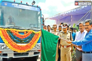 Telangana DGP Anurag Sharma Launches &ldquo;Employment Van&rdquo;