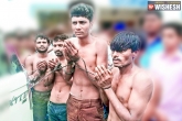 Cow, skinned, dalit group thrashed by six men for skinning cow, Beaten
