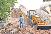 disaster management, GHMC limits, a new demolition wing for ghmc, Disaster management