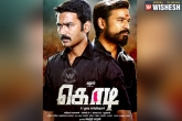 Kodi, viral, first look of dhanush s kodi motion poster released, Motion poster