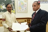 ESL Narasimhan, Telangana Assembly breaking news, governor approves to dissolution of telangana assembly, Narasimhan