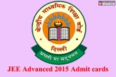 JEE Advanced 2015, JEE admit card, download jee advanced 2015 admit cards here, Trance