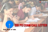 call letters, call letters, one click download sbi po exam call letter, Recruitment
